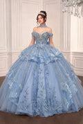 Elegant Embellished Formal Long Special Occasion Gown Detailed CD15742