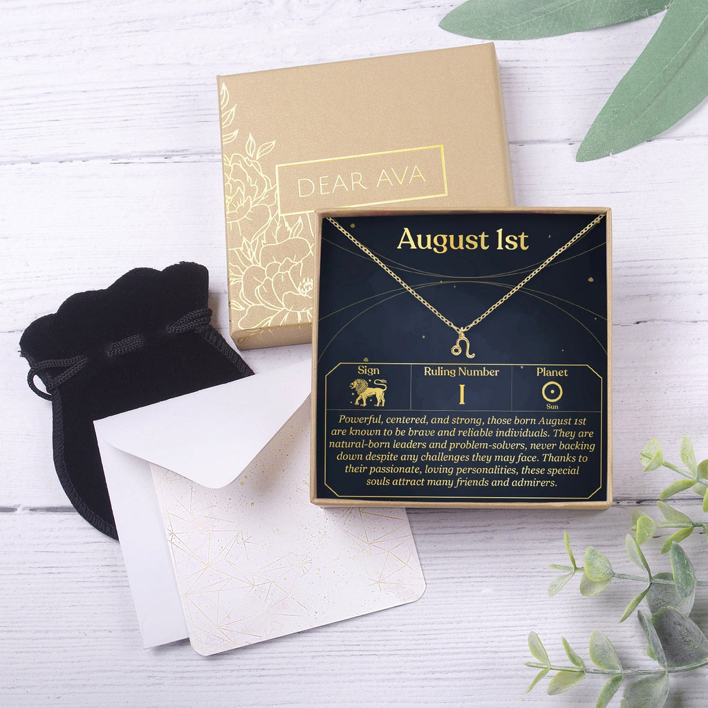August 1st Leo Necklace