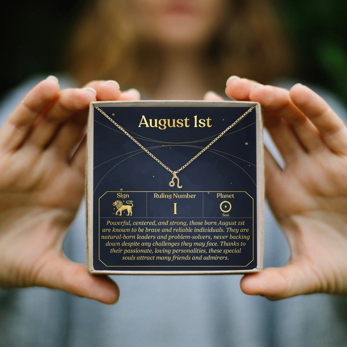 August 1st Leo Necklace